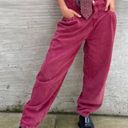 ZARA burgundy denim trousers Photo 0