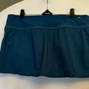 Nike  Swim Skirt teal - size 14 - key pocket on back waist Photo 3