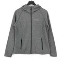 Eddie Bauer High Route 2.0 Fleece Hoodie Heather Grey L Photo 0