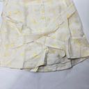 Tularosa  Whitaker Button Front Dress in Faded Yellow Floral Photo 2