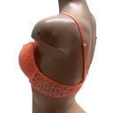 Juicy Couture  Orange Lace Bra Size 34B Preloved Photo 3