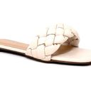 Top Moda Braided Leather Slides Photo 0