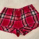 Victoria's Secret Victoria Secret Pink Plaid Pajama Set Top and Shorts Medium EUC Soft Sexy Photo 7