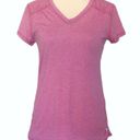 Danskin Now Pink V-Neck Fitted Workout Top •Size Medium Photo 0