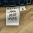 Rag and Bone  Dre shorts low rise short in clean peony button fly sz 26 nwt Photo 8