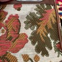 Bueno Vintage 90s  Floral Tapestry Braided Shoulder Strap Tote Handbag Purse Photo 9