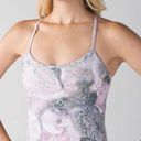 Lululemon Pink Galaxy Marble Tank Y Strap Photo 2