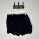 Torrid Nautical Black Button Detail High Rise Shorts Photo 1