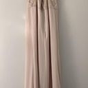 Hayley Paige Occasions  blush formal maxi with lace Photo 3