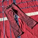 Rampage  distressed low waisted midnight red flare leg jeans
Women’s size 3 Photo 0