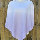 Barefoot Dreams  Cozychic Ultra Lite Ocean Breeze Violet Ombré Poncho one size Photo 0