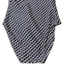Bleu Rod Beattie NWT  Connect The Dots Black & White Polka Dot Swimsuit Size 6 Photo 5