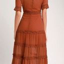 Lulus Rust Orange Dress Photo 2
