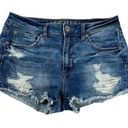 American Eagle  outfitters super stretch X Hi-rise shortie Size 8 Photo 0