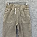 Dear John NWT  Jacey High Rise Jogger Pants Lyocell Olive Green Women's XS x 26.5 Photo 1