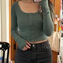 Old Navy Active Cropped Long Sleeve Top Photo 0