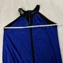 City Chic  Top Womens Size 16 Blue Sleeveless Halter Neck‎ Preppy Date Minimalist Photo 4