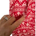 BP  Flannel Lounge Pants Red Chinoise Ditsy Fairisle Snow Flake Candy Cane Tree M Photo 3