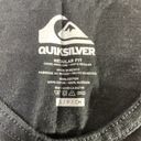 Quiksilver   Regular Fit Hawaii Black with Blue Logo Tank Top Size Small Photo 6