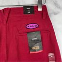 Vans NWT  Curren X Knost Chino Casual Trouser Pants Retro Skateboarding Red 26 Photo 8