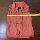 Sanctuary  burnt orange sleeveless jacket vest size M Photo 11