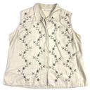 White Stag Vintage ‎ Linen Blend Vest Photo 0