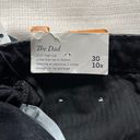 Abercrombie & Fitch Curve Love High Rise Dad Jeans - Black Photo 7