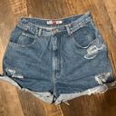 Gloria Vanderbilt Vintage  Distressed Denim Jean Shorts Photo 0