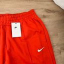 Nike Swoosh Red/Orange Sweatpants Photo 3