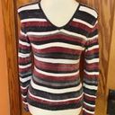 Krass&co 3 for 20$ bundle Vintage 90s Arizona Jean  Striped V Neck Sweater Photo 5