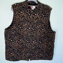 Jennifer Moore  Women’s Animal Print 100% Cotton Vest 18 Photo 0