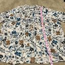 Style & Co  women’s sheer floral long sleeve blouse size xlarge . Photo 7