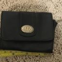 Liz Claiborne Vintage  black ID holder mini wallet keychain Photo 8