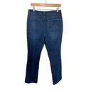 Chico's ‎ Fabulously Slimming Short Straight Jeans Blue size 8 Photo 1