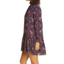 Rebecca Taylor La Vie  Madeleine Drop Waist Paisley Dress Size Small Photo 3