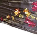 Oscar de la Renta  Silk Oblong Floral Scarf Majestic Colors 51”LX11”W Classy Photo 7