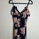 Joie Gossip Girl Blair Waldorf  blue silk floral dress Photo 7