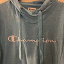 Champion  Baby Blue Lightweight Hoodie Photo 2