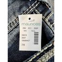 Maurice's NWT  Women’s Blue Capri Crop jeans size‎ 7/8 distressed Photo 7