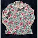 Tommy Bahama  Women Hawaiian Floral Golf Active 1/4 Zip Up Shirt Size Xs NWT Photo 0