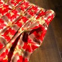 J.Crew  Red/Coral and Brown Tie-Dye Mini Skirt Elastic Waist Size 6 Photo 3