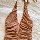 ZARA Draped Tulle Bodysuit Photo 1