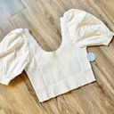 Hill House  The Aiko Nap Top in White Size XXL NWT Photo 8