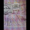 Bermuda Lauren Brooke Pink White Yellow Plaid  Shorts Size Medium Photo 3