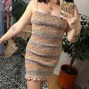 Storia  Smocked Mini Dress Multi Size Small Photo 1