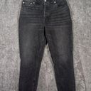 Abercrombie & Fitch  The skinny High Rise curve love black raw Hem size 30 Photo 0