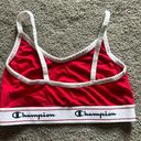 Champion Red Sports Bra Photo 1