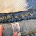 No Bo Free with Purchase  Denim Jeans medium wash broken in wide/bootcut leg 15 Photo 2