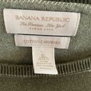 Banana Republic  Cotton Cashmere Blend Sweater size XL With Elbow Patches Striped Photo 2