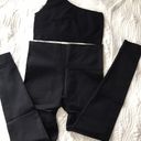 Set Active Onyx Leggings And One Shoulder Bra Photo 2